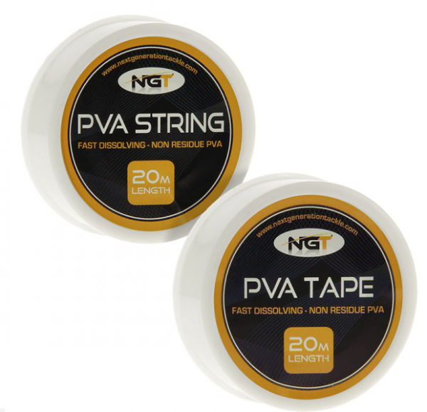 45 pc PVA Bundle Pack, Wide tube, narrow string Tape and 40 assorted bags pic 2