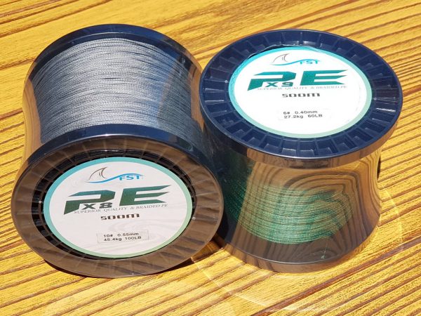 FST, Fishing Line/Braid PE8 colour Grey, 500 mtr – Fishing Supplies  Thailand – Fishing Tackle Store Pattaya