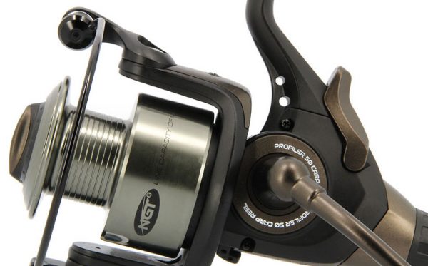 NGT Camo40 1BB 'Carp Runner' Reel With 12lb Line + Spare Spool
