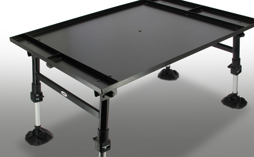 BIVVY TABLE 5 SECTION ALUMINIUM WITH ADJUSTABLE LEGS NGT DYNAMIC
